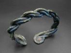 Viking period: beautiful twisted bronze Viking braclet, Antiek en Kunst, Antiek | Overige Antiek