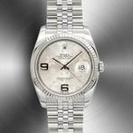 Rolex - Oyster Perpetual Datejust 36 Silver Flower Dial -, Nieuw