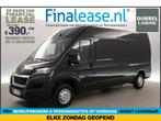 Peugeot Boxer 335 2.2 BlueHDi L3H2 140PK DC 6-Zits Camera, Zwart, Navigatiesysteem, Nieuw, Lease