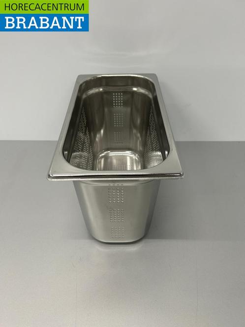 RVS Geperforeerde Gastronorm Bak GN Bak 1/3 GN Diepte 200 mm, Zakelijke goederen, Horeca | Keukenapparatuur, Nieuw in verpakking