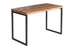 Elegant bureau ELEMENTS 118 cm metalen frame met Sheesham, Huis en Inrichting, Bureaus, Ophalen of Verzenden, Nieuw