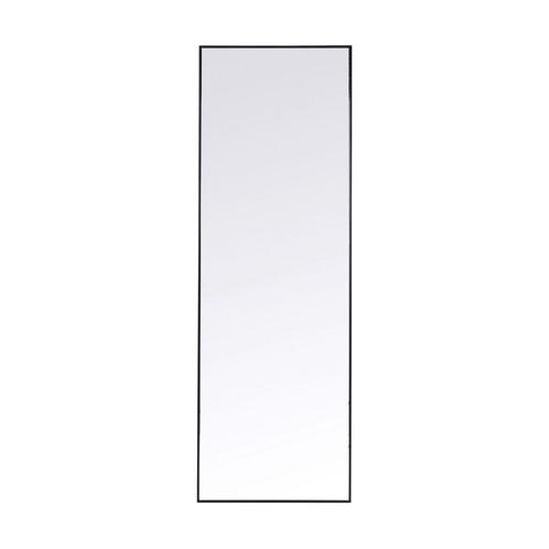 *WOONWINKEL* Kare Design Bella Zwarte Spiegel Smal 130x30 Cm, Huis en Inrichting, Woonaccessoires | Spiegels, Nieuw, Verzenden