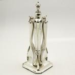 Art Deco Carrousel met 12 identieke theelepeltjes - ZELDZAAM