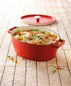 2dekans | Pyrex Slowcook Braadpan Ovaal - Gietijzer - 5,8, Witgoed en Apparatuur, Ovens, Ophalen of Verzenden, Gebruikt