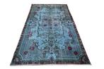 Blauwe vintage - Vloerkleed - 197 cm - 110 cm - met, Nieuw