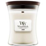 WoodWick Linen Medium Candle - 275gr, Ophalen of Verzenden, Nieuw, Overige typen