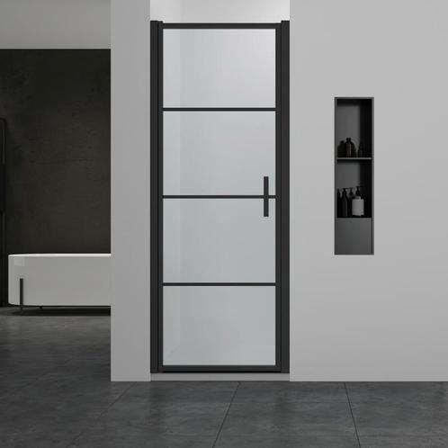 Sani Royal Douchedeur 60x200cm Mat Zwart Frame, Doe-het-zelf en Verbouw, Sanitair