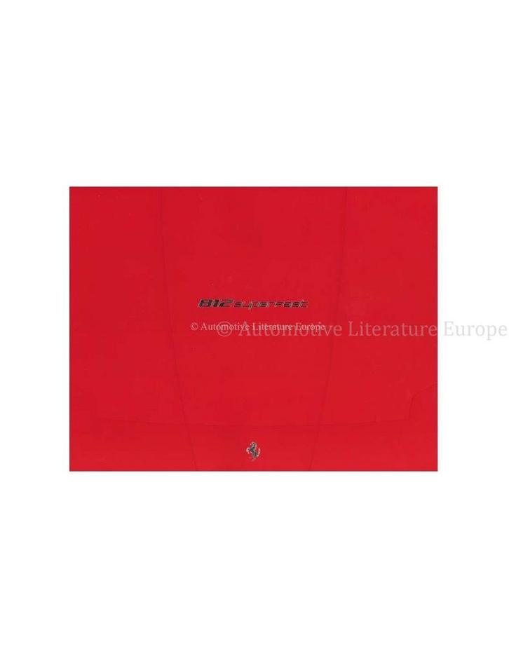 2017 FERRARI 812 SUPERFAST PORTFOLIO ENGELS, Boeken, Auto's | Folders en Tijdschriften, Ferrari