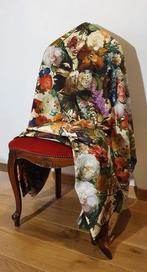 500x280cm! Exclusieve Art Deco-stof met bloemenmotief -