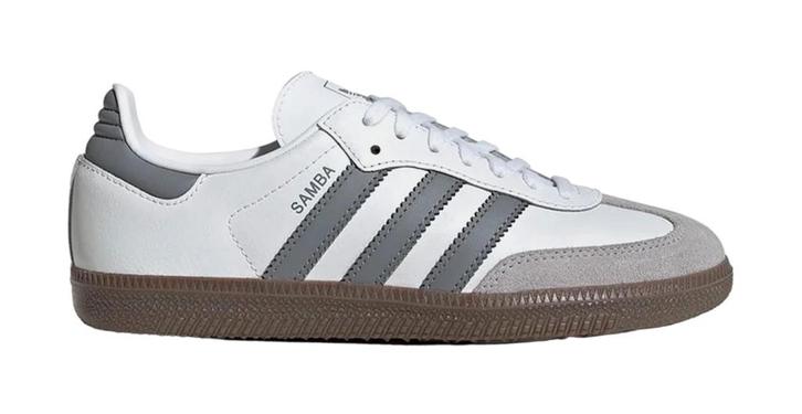 adidas Samba Core White Grey - Maat 37 1/3 EU, Kleding | Heren, Schoenen, Ophalen of Verzenden