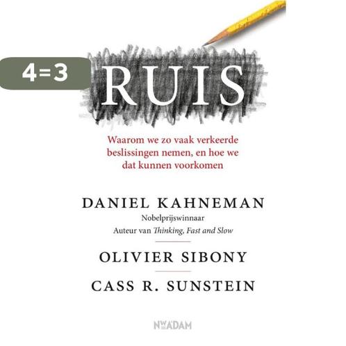 Ruis 9789046828465 Daniel Kahneman, Boeken, Psychologie, Zo goed als nieuw, Verzenden