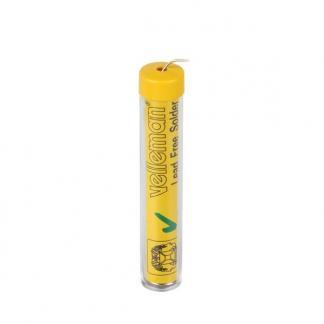 Soldeertin | Velleman (Loodvrij, Ø 1 mm, 15 gram, Dispenser), Doe-het-zelf en Verbouw, Gereedschap | Handgereedschap, Nieuw, Verzenden
