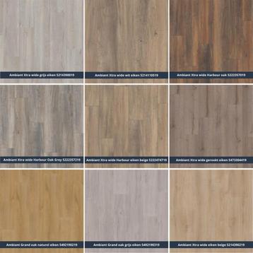 Brede laminaatvloeren van Ambiant – nú voor €13,95 p/m² beschikbaar voor biedingen