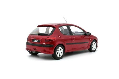 Otto Mobile 1:18 - Modelauto - Peugeot 206 S16 - 1999, Hobby en Vrije tijd, Modelauto's | 1:5 tot 1:12