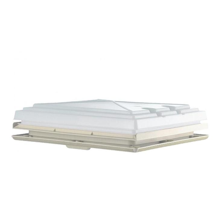 MPK Dakluik 40x40cm Wit Kader+Vliegenhor, Caravans en Kamperen, Camper-accessoires, Nieuw, Ophalen of Verzenden