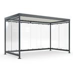 Nieuw de P-Line Plat dak fietsenstalling glas, Fietsen en Brommers, Nieuw