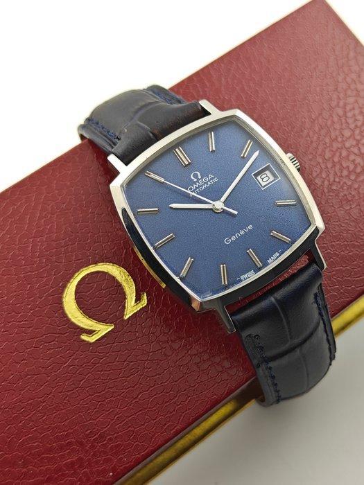Omega - Geneve Automatic Square Navy blue dial - Heren -, Sieraden, Tassen en Uiterlijk, Horloges | Heren