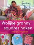 Vrolijke granny squares haken - Jantine Flach -