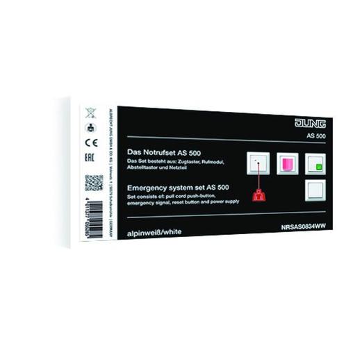 Jung AS500 Miva Schakelmateriaal - NRSAS0834WW, Doe-het-zelf en Verbouw, Elektra en Kabels, Overige typen, Nieuw, Verzenden