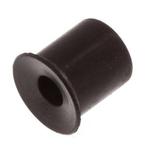 7mm Vlak CR Zwart Vacuümzuignap Slag 1mm [2 Stuks], Doe-het-zelf en Verbouw, Verzenden, Nieuw