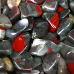 Afrikaanse bloedsteen - gepolijste stenen - Lot- 1 kg, Verzamelen, Mineralen en Fossielen
