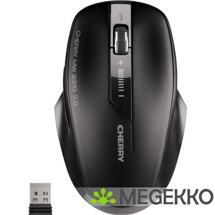 Cherry MW 2310 2.0 Zwart Draadloze muis, Computers en Software, Muizen, Nieuw, Verzenden