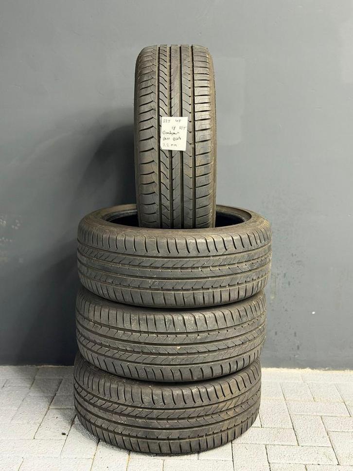 225/45/18 GOODYEAR EFFICIENTGRIP 7,2MM 4 STUKS 250,- (2014), Auto-onderdelen, Banden en Velgen, 18 inch, Zomerbanden, 225 mm, Personenwagen