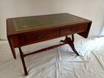 Salontafel - Drop leaf table and lyre-shaped sides -