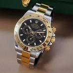 Rolex - Daytona Cosmograph Black Dial Two Tone - 116523 -, Sieraden, Tassen en Uiterlijk, Horloges | Heren, Nieuw