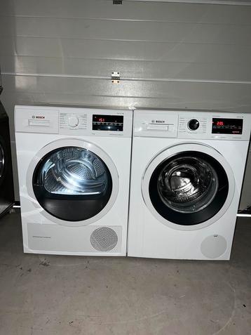 Gave Bosch 8KG Wasmachine Bosch 8KG Warmtepompdroger! beschikbaar voor biedingen