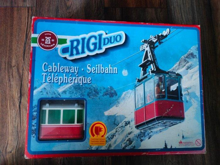 Lehmann - Speelgoed - Lehmann Rigi Duo Cableway Set, Boxed -, Antiek en Kunst, Antiek | Speelgoed