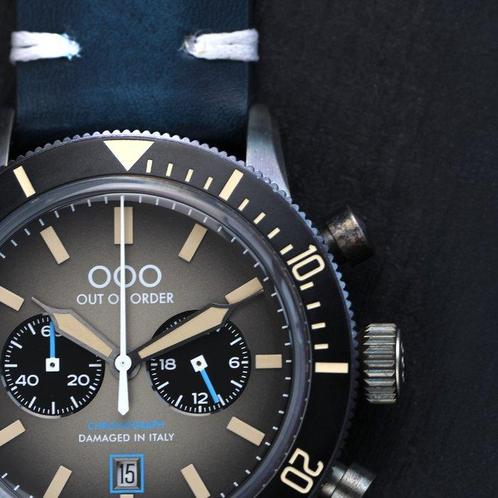 Out of Order - Pilot Cronografo - Zonder Minimumprijs -, Sieraden, Tassen en Uiterlijk, Horloges | Heren