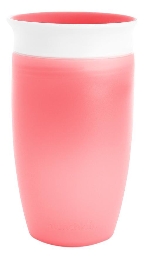 Munchkin 296ml 12m+ Miracle 360 Sippy Cup Roze Anti-Lek, Kinderen en Baby's, Babyvoeding en Toebehoren, Nieuw, Verzenden