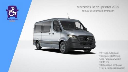 Nieuw! 2025 Mercedes Sprinter Rolstoelbus Automaat (Airco), Auto diversen, Overige Auto diversen