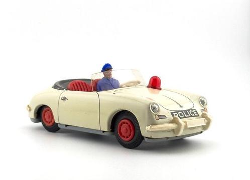 TippCo - Model sportwagen - Porsche 356 Cabriolet Police, Antiek en Kunst, Antiek | Speelgoed