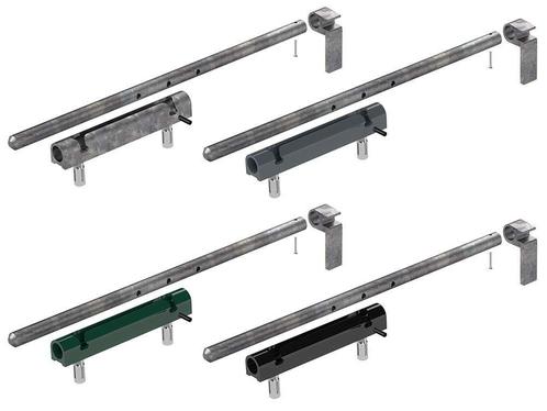 Locinox | Grondgrendel voor tuinpoort, Tuin en Terras, Schuttingen, Minder dan 3 meter, Nieuw, IJzer, 1 tot 2 meter, Verzenden