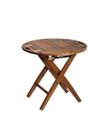 Butlertafel Teak Rond 60cm, Ophalen of Verzenden, Nieuw, Zeilboot of Motorboot