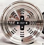 15 inch 4x100 YKW Wheels Y5206 - Full Silver Machined Velgen, Auto-onderdelen, Banden en Velgen, Nieuw, 15 inch, Velg(en), Ophalen of Verzenden