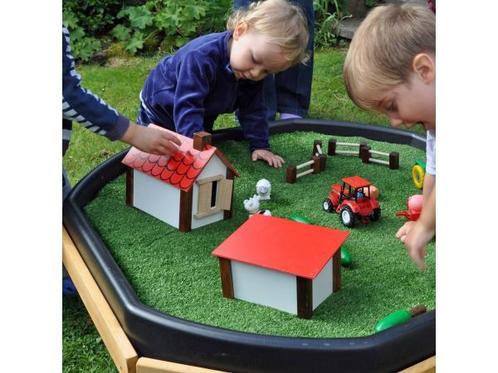 Veiling - Cosy - Tuff Tray Spot- Inleg Gras, Tuin en Terras, Gras en Kunstgras, Gebruikt