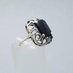 Zilver, Art Deco, Onyx - Ring