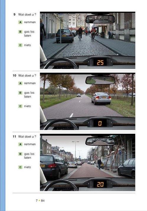 Theorie examen rijbewijs B 535 vragen personenauto, Boeken, Techniek, Zo goed als nieuw, Verzenden