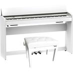 Roland F701-WH White digitale piano inclusief pianobank, Muziek en Instrumenten, Piano's, Verzenden, Nieuw