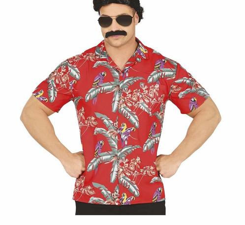 Hawaii Blouse Papegaaien, Kinderen en Baby's, Carnavalskleding en Verkleedspullen, Nieuw, Verzenden
