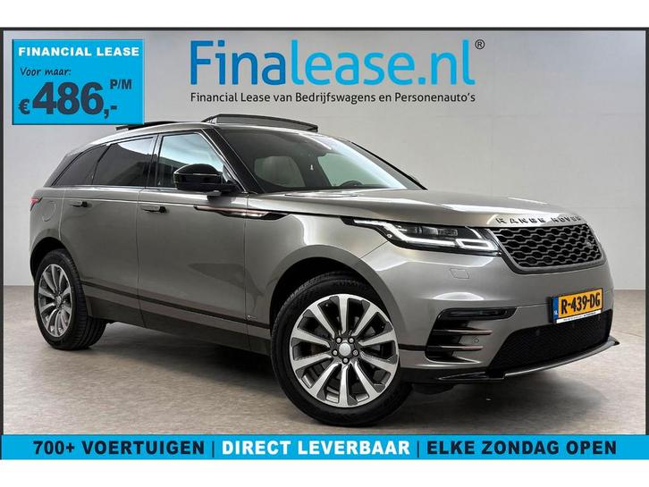 Land Rover Range Rover Velar 2.0 I4 AWD R-Dynamic HSE Pano, Auto's, Land Rover, Lease, Automaat, SUV of Terreinwagen, Diesel, Zilver of Grijs