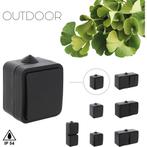 Q-LINK - Wisselschakelaar - Opbouw - 1-voudig Enkel, Doe-het-zelf en Verbouw, Elektra en Kabels, Ophalen of Verzenden, Nieuw