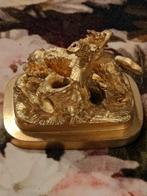sculptuur, Animalier - 90 mm - Verguld brons