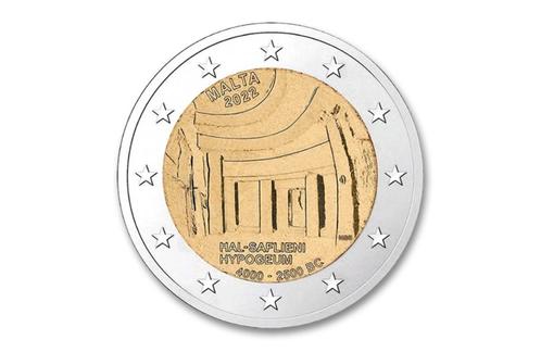 2 euro Hal Saflieni hypogeum 2022 - Malta, Postzegels en Munten, Munten | Europa | Euromunten, Verzenden