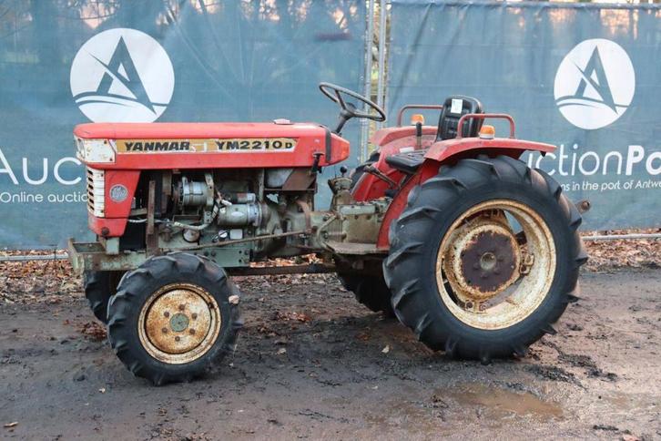 Veiling: Minitractor Yanmar YM2210D Diesel, Zakelijke goederen, Agrarisch | Tractoren, Gebruikt, Overige merken, tot 2500, Ophalen