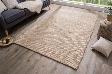 Handgemaakt tapijt WOL 240x160cm beige van wol - 38761 beschikbaar voor biedingen