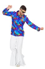 Disco Blouse Gekleurd, Verzenden, Nieuw